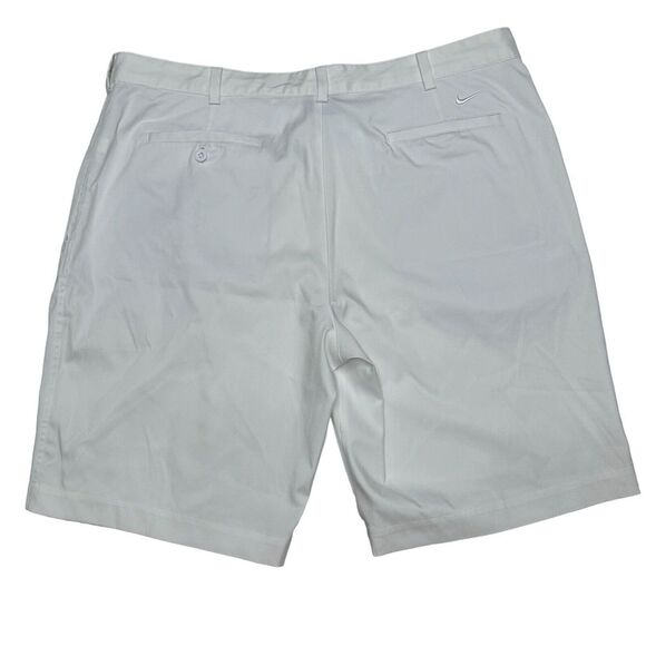 Nike Men's White Dri-Fit Tour Performance Flat‎ Front Golf Shorts Size 38 - Picture 4 of 8